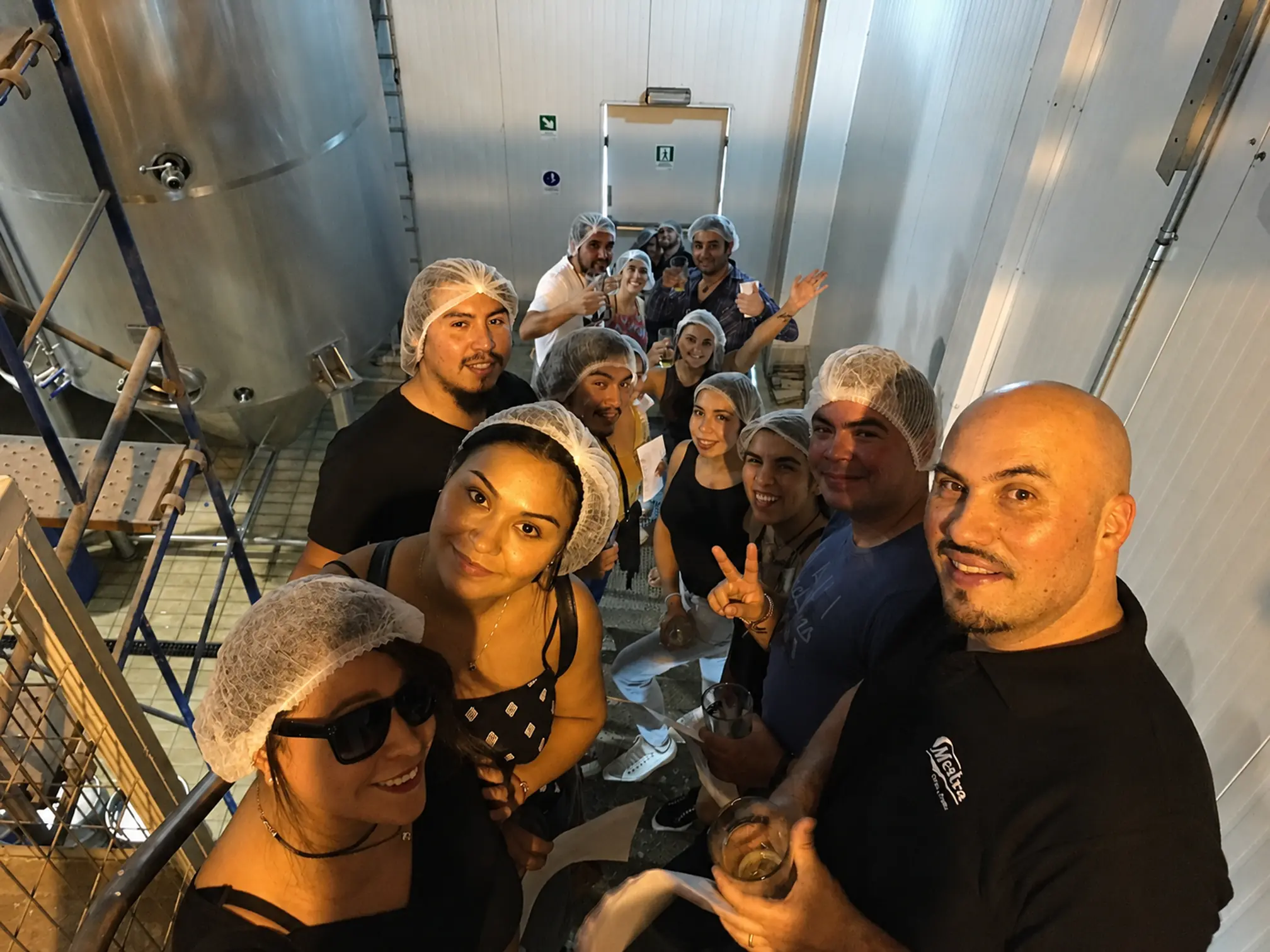 Visita guiada por la planta de elaboración de cerveza